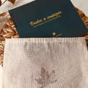 Agenda Con Planeador - Journal - Verde Oscuro